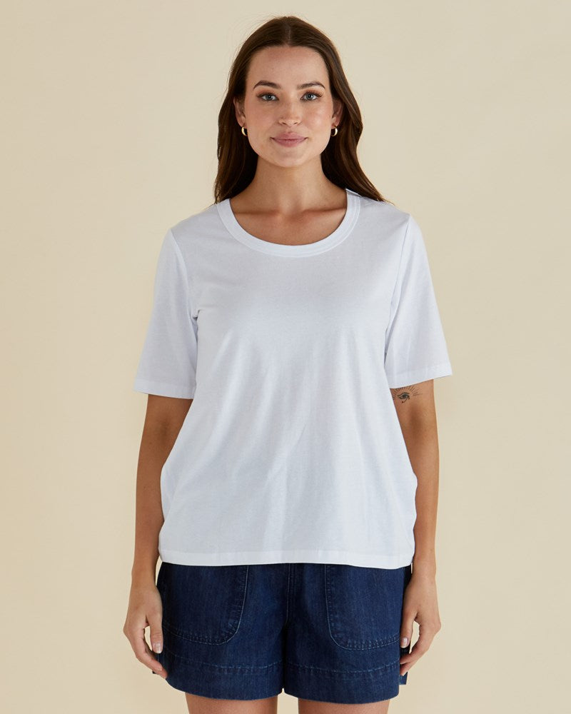 Riley Tee - White