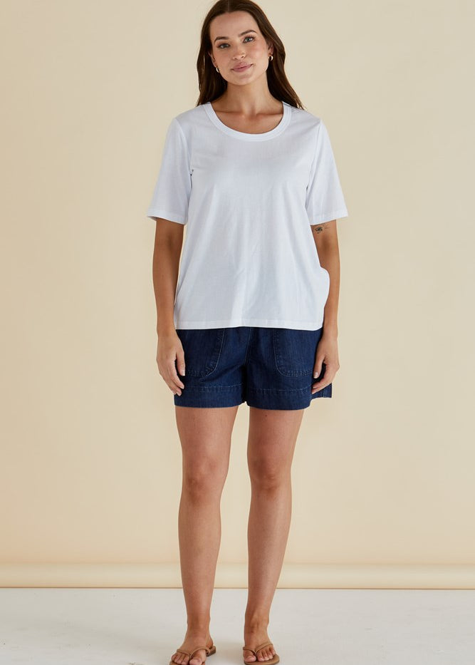 Riley Tee - White
