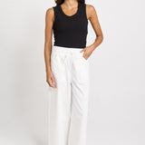 Betty Basics Francis Rib Tank in Black - view 2