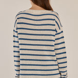 Bradford Knit Top - Nautical Stripe