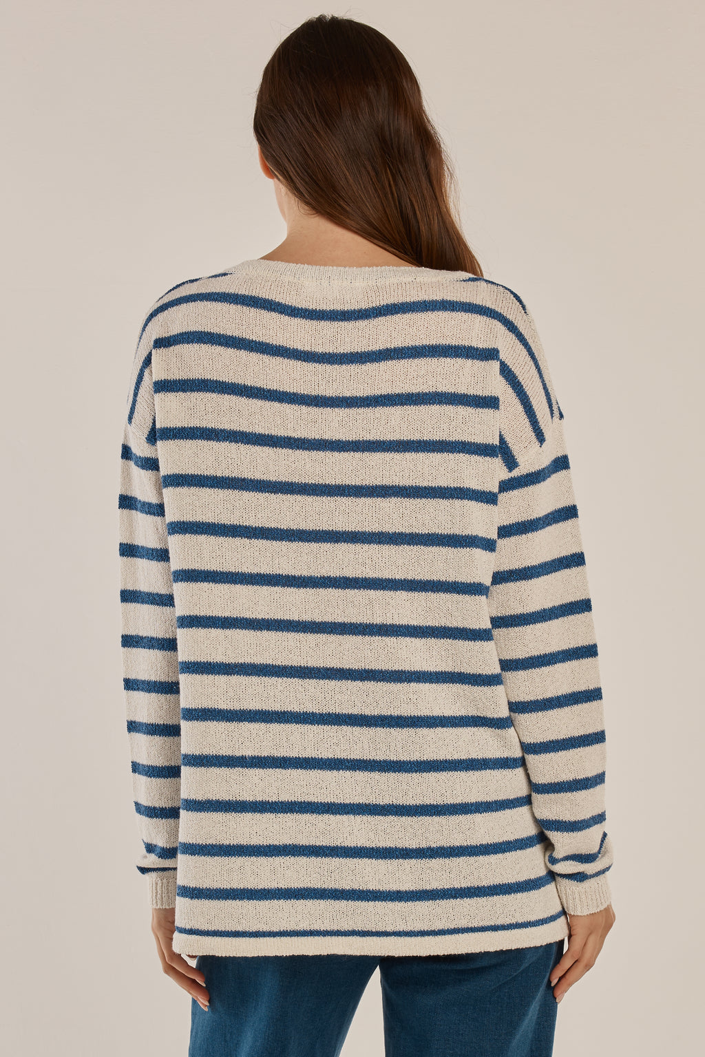 Bradford Knit Top - Nautical Stripe