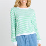 Scallop Knit Sweater