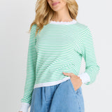 Scallop Knit Sweater
