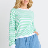 Scallop Knit Sweater
