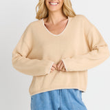 Ascot Stitch Sweater