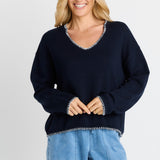Ascot Stitch Sweater