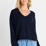 Ascot Stitch Sweater