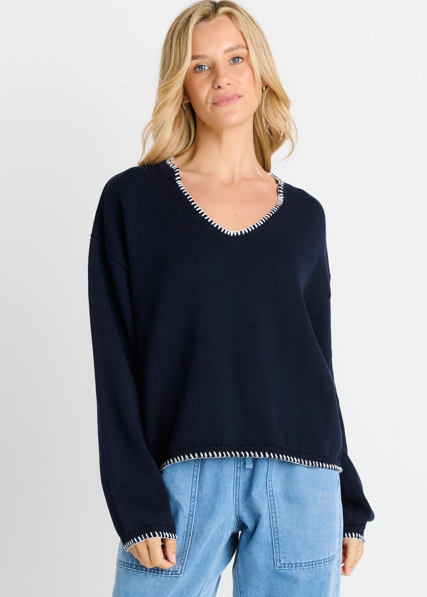 Ascot Stitch Sweater