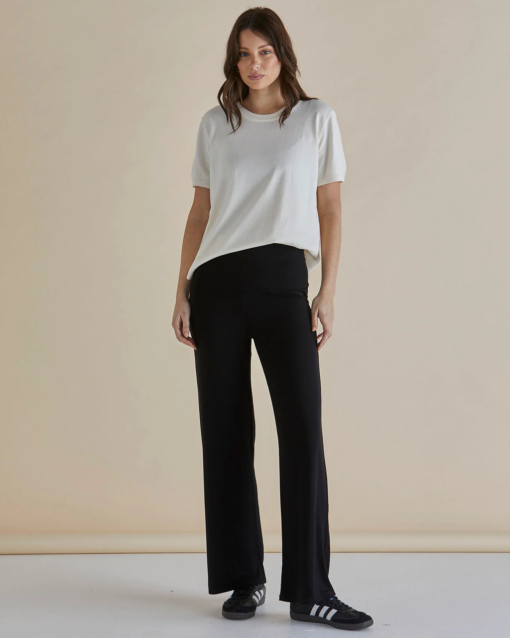 HOUSTON BAMBOO RELAXED PANT - Black