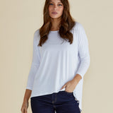 Milan 3/4 Sleeve Top