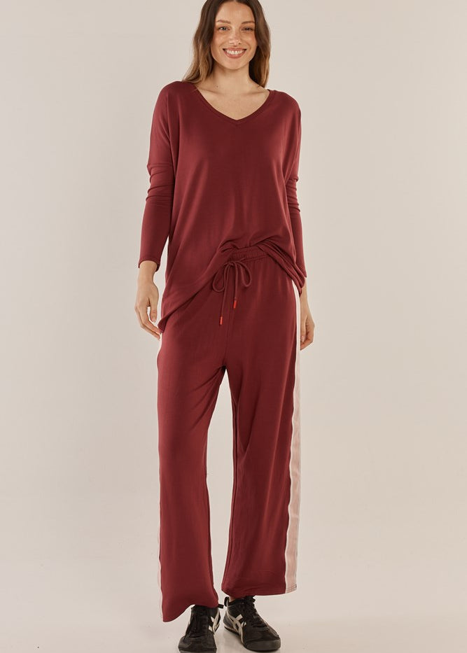 Evelyn Wide Leg Jogger