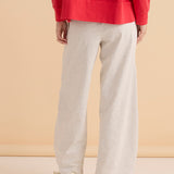Barrel Leg Sweatpant - Grey