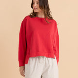 Iris Sweatshirt - Red
