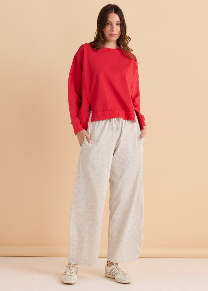 Iris Sweatshirt - Red