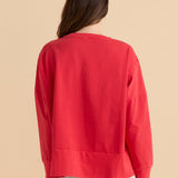 Iris Sweatshirt - Red
