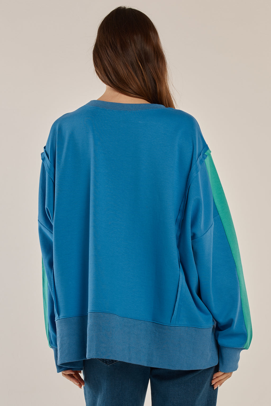 Tania Sweatshirt - Blue/Green