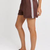 Betty Basics Nikki Relax Short in Chocolate - view 3