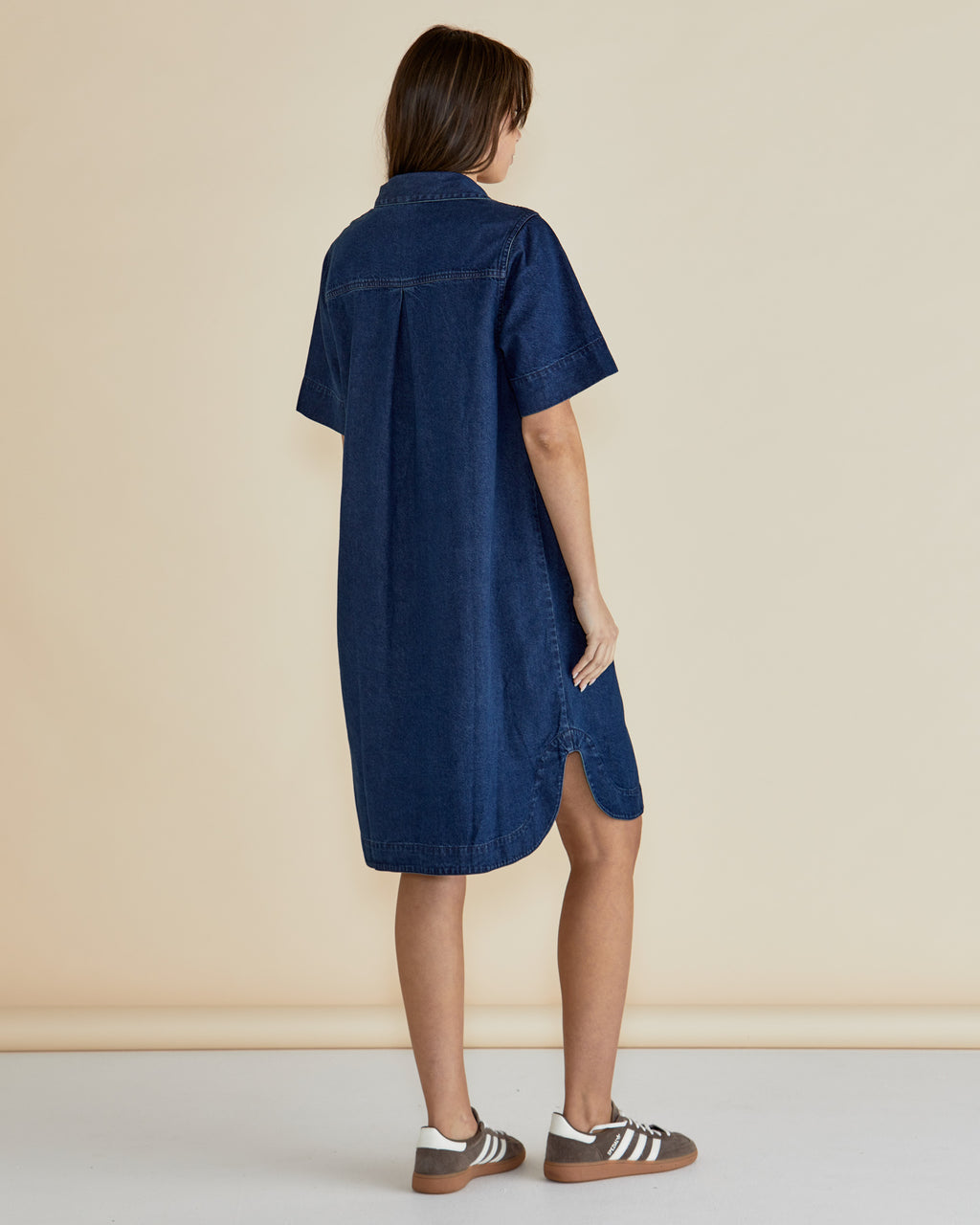 DAWSON DENIM DRESS - Vintage Wash