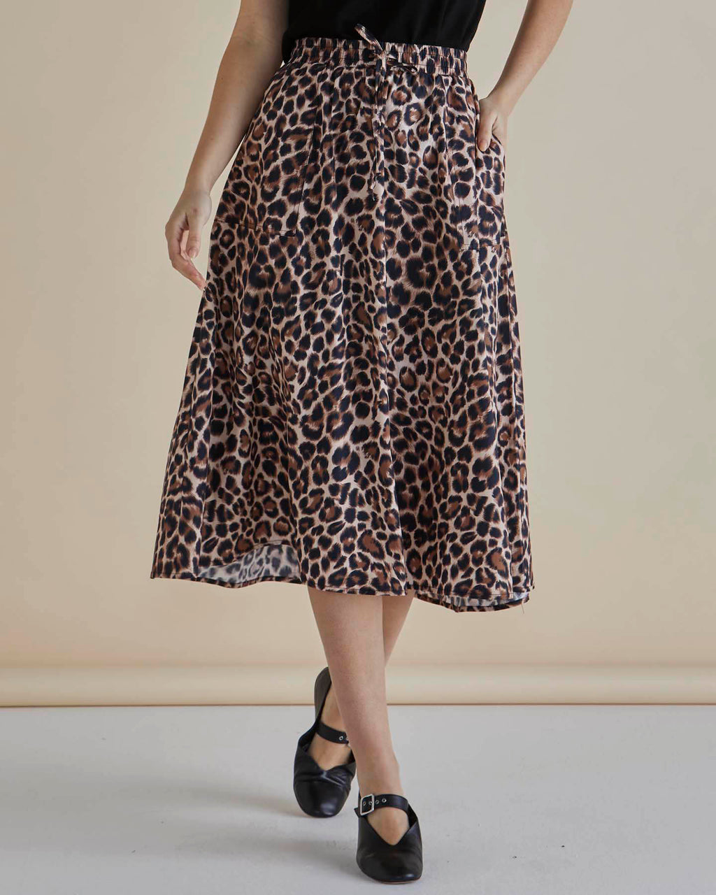 SIRAH SKIRT - Leopard