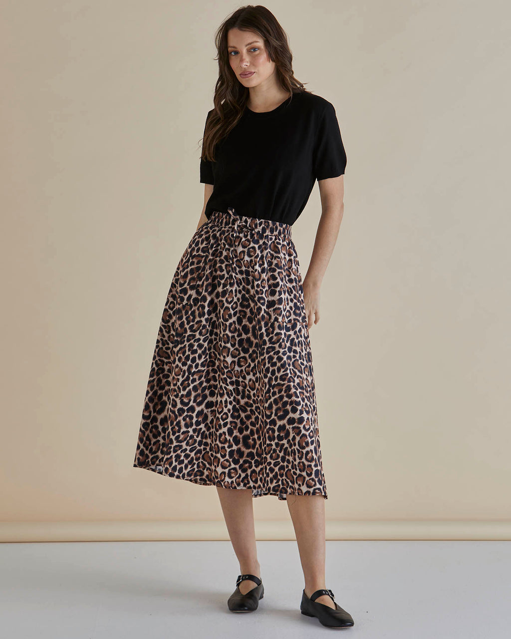 SIRAH SKIRT - Leopard