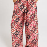 Betty Basics Sable Wide Leg Pant in Coco Print