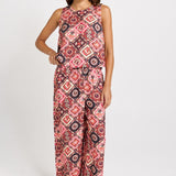 Betty Basics Sable Wide Leg Pant in Coco Print - view 2