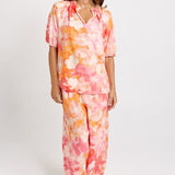 Betty Basics Joanne Blouse in Brushed Floral Print - view 2