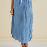 Brunch Denim Skirt
