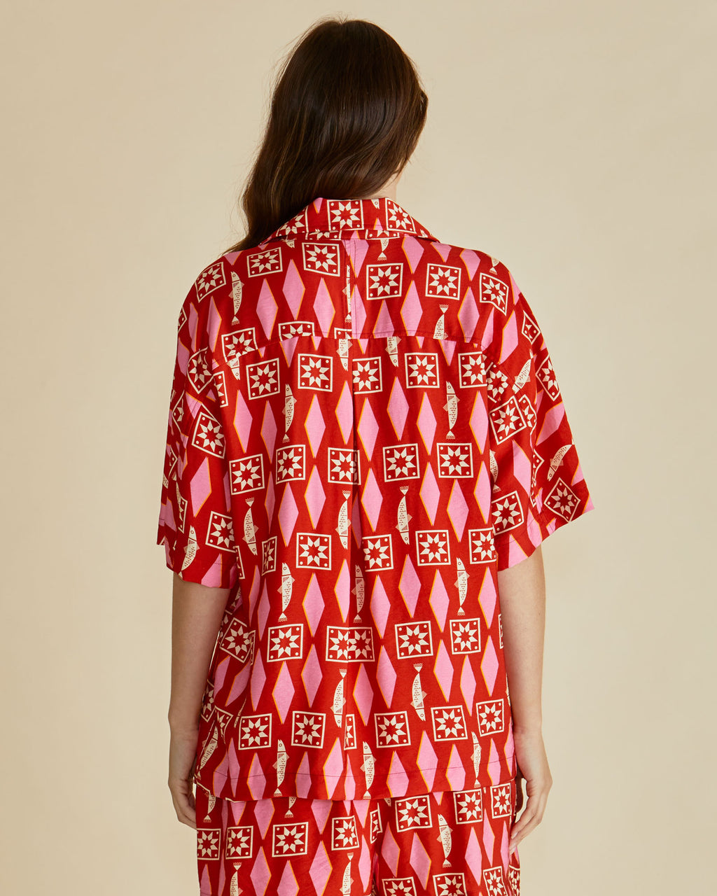 Copacabana Shirt - Sardinia Geo Print