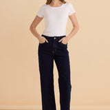 Straight Leg Jean - Indigo Blue