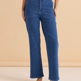 Relax Worker Jean - Vintage Blue