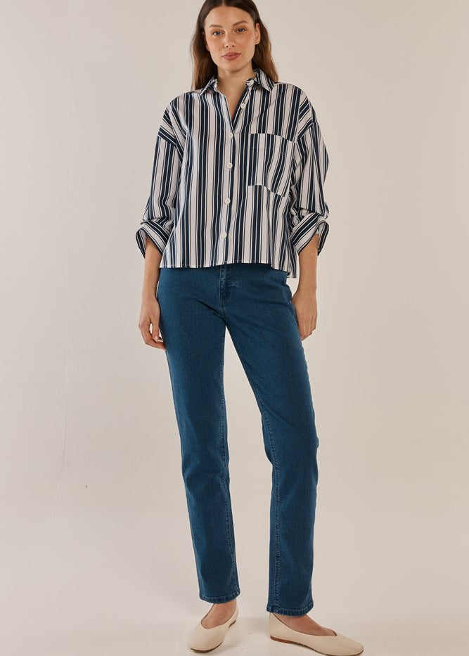 Erin Crop Shirt