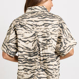 Dawn Denim Shirt - Animal