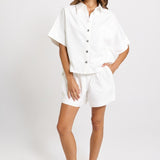 Betty Basics Dawn Denim Shirt in White - view 2