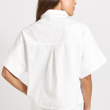Dawn Denim Shirt - White