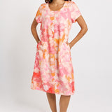 Betty Basics Bonnie Dress in Brushed Floral Print