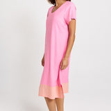 Betty Basics Bonnie Dress in Pink/Orange - view 3