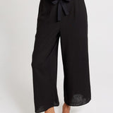 Betty Basics Bella Crop Pants in Black