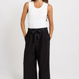 Betty Basics Bella Crop Pants in Black - view 2