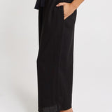 Betty Basics Bella Crop Pants in Black - view 3