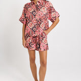 Betty Basics Solstice Short in Coco Print - view 2
