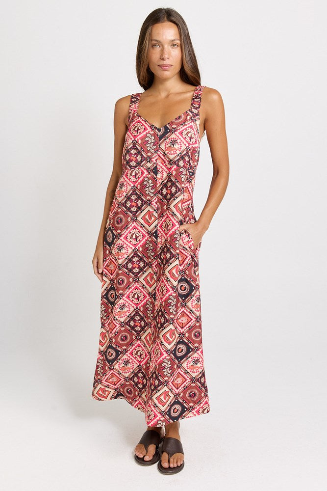 Betty Basics Sunset Dress in Coco Print - view 2