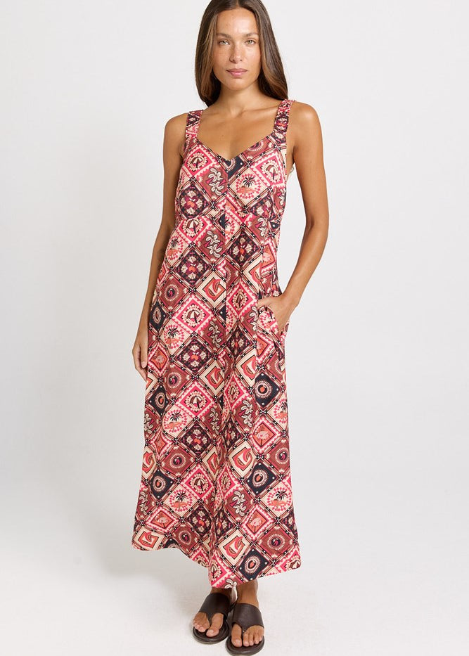Betty Basics Sunset Dress in Coco Print - view 2