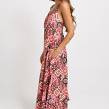Betty Basics Sunset Dress in Coco Print - view 3