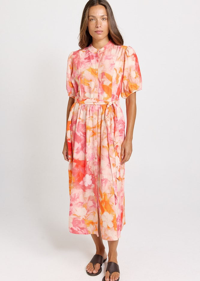 Betty Basics Nia Dress in Brushed Floral Print