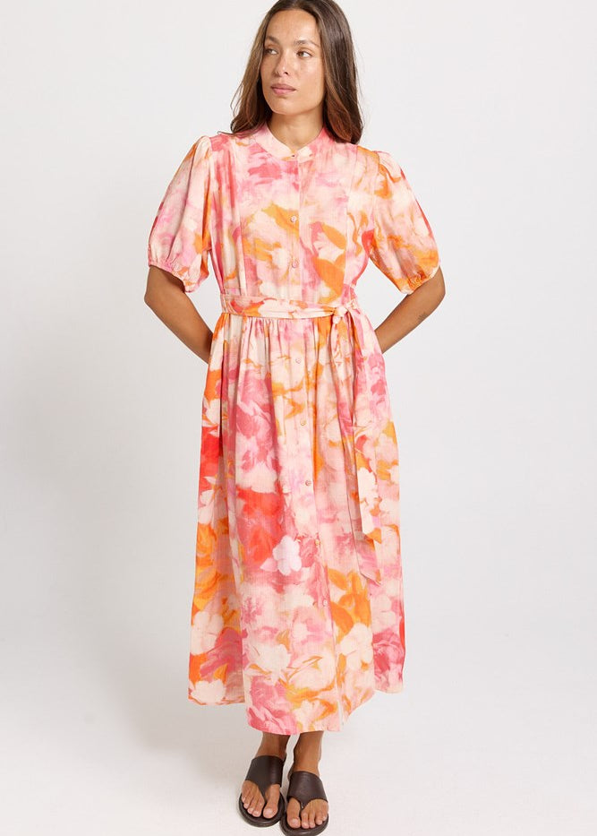 Betty Basics Nia Dress in Brushed Floral Print - view 2