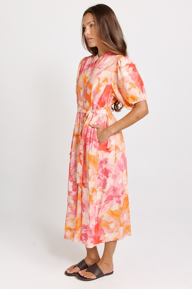 Betty Basics Nia Dress in Brushed Floral Print - view 3