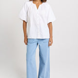 Betty Basics Bronte Blouse in White - view 2