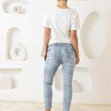 BLAKE DENIM JOGGER - Blue Wash