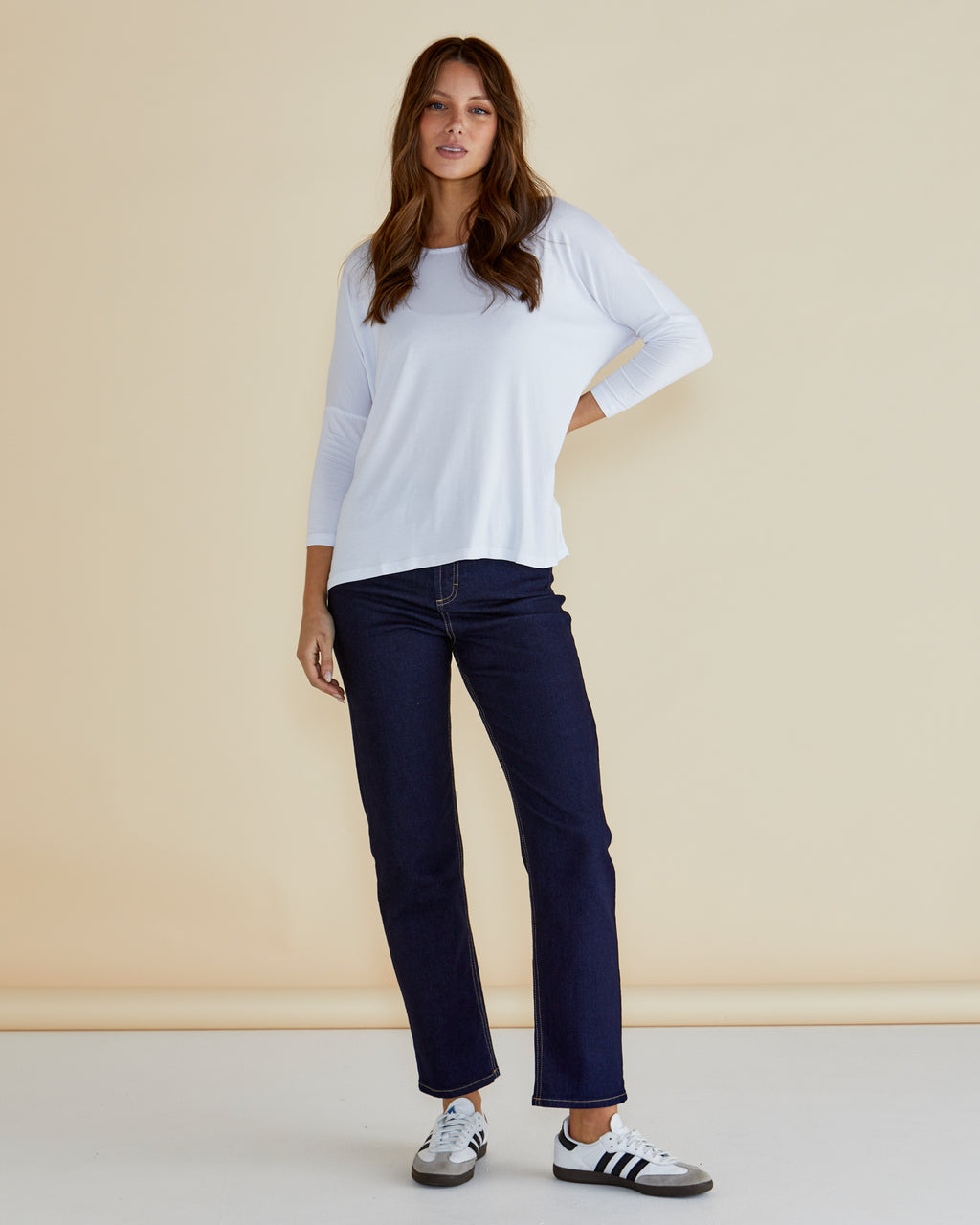 Milan 3/4 Sleeve Top